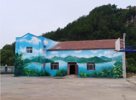  天柱彩绘墙绘一般制作的位置