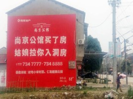 天柱墙体广告在乡镇、农村市场的媒体优势