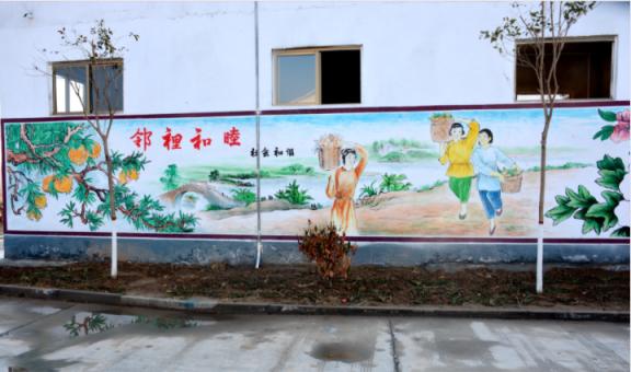  天柱乡镇文化墙 乡风文明焕发新活力