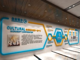  天柱文化墙有助于企业什么改善？带来什么实际意义？