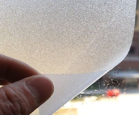  天柱玻璃门外面粘广告用什么材料好？