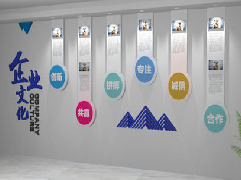  天柱企业文化墙需要传递什么办公文化？